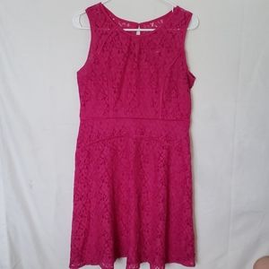 STUDIO ONE NY fuchsia dress